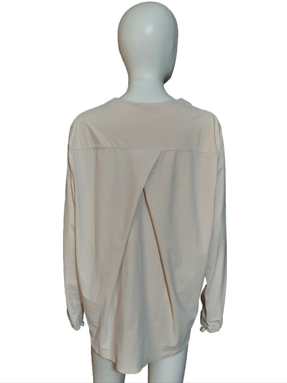 Lululemon Solo Blouse In Cream - Picture 5 of 12